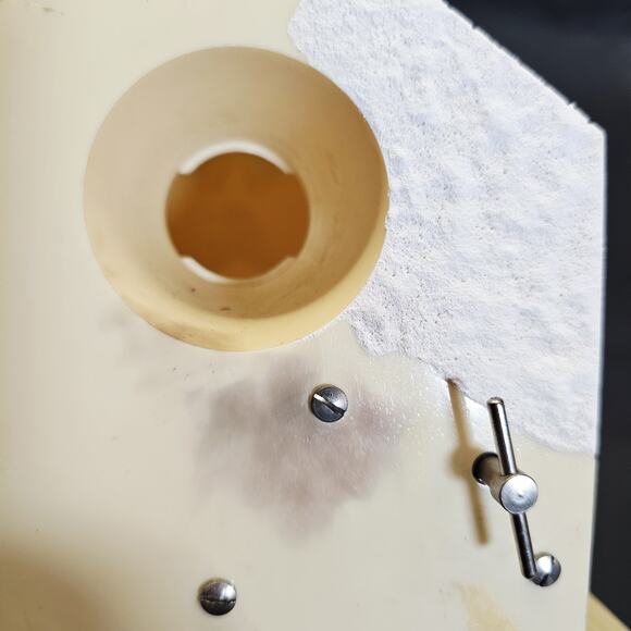 Vintage 1950s Raylite Illuminated Lighted Music Box Christmas Cathedral Church - Picture 7 of 11